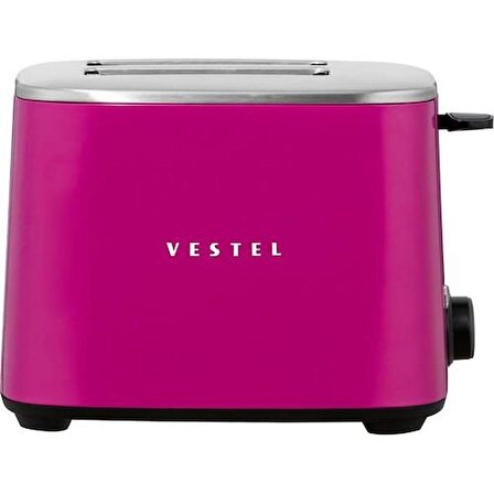 Vestel Retro Pembe 2 Dilim Ekmek Kızartma Makinesi