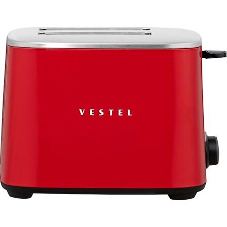 Vestel Retro Kırmızı 2 Dilim Ekmek Kızartma Makinesi