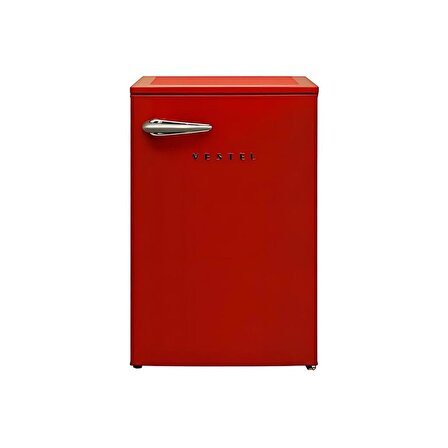 Vestel RETRO SB14311 121 L Statik Buzdolabı Kırmızı