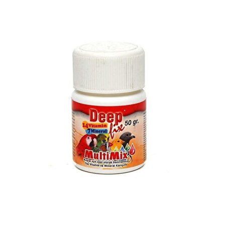 Deep Fix Multimix Kuş Vitamini 50 Gr