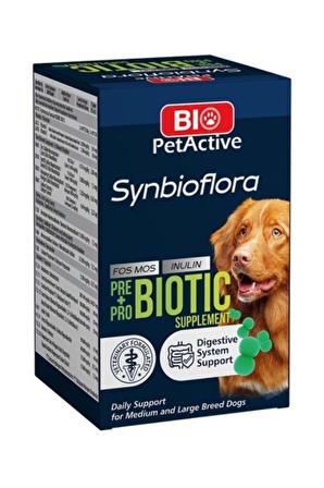 Bio Pet Active Synbioflora Probiotic Tablet 1,2 72GR (Büyük Irk Köpek)