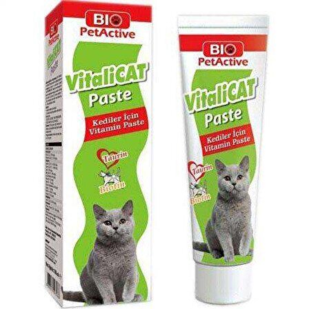 Bio Pet Active VitaliCat Yavru-Yetişkin A Vitamini Macun 100 ml