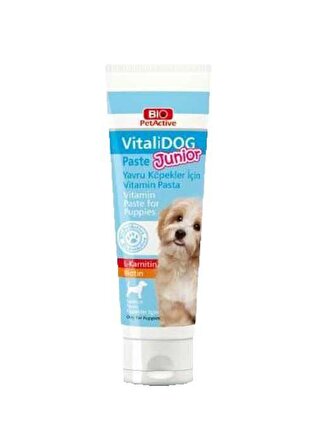 Bio Pet Active Vitalidog Yavru Kas - Kemik Geliştirici Multivitamin Macun 100 ml 