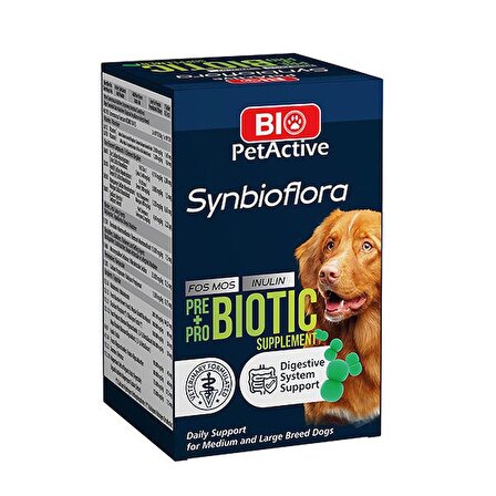 Bio Pet Active Synbioflora Köpek Probiotic Tablet 1,2 gr 60 tablet
