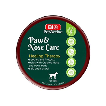 Bio PetActive Köpekler için Burun ve Pati Kremi  50 ml