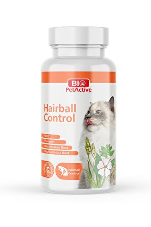 Bio petactive Hairball Control - Kedilerde Tüy Yumağı Önleyici Tablet