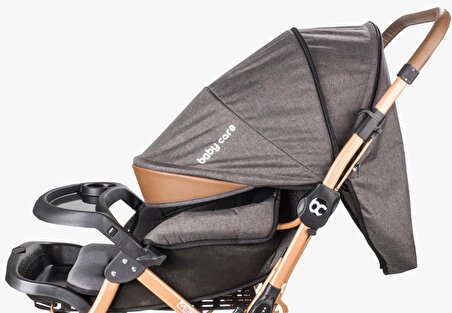 Baby Care BC-65 Capron Çift Yönlü Travel Sistem Bebek Arabası