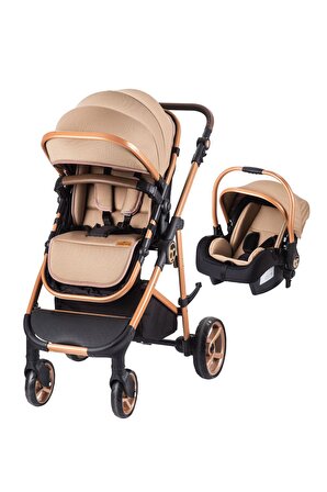 JOHNSON BC305 BABYCARE ZETA TRAVEL SISTEM BEBEK ARABASI KAHVERENGI