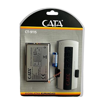 CATA 3'lü Aydınlatma Kumandası CT-9115