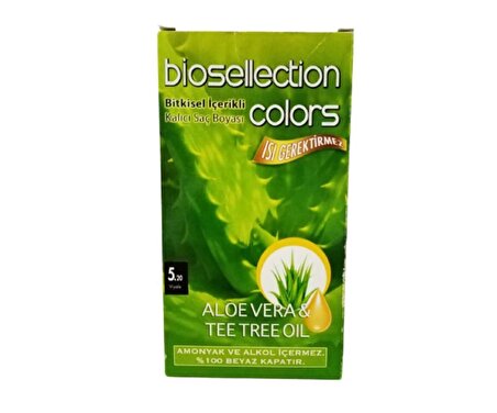 Biosellection Bitkisel İçerikli Kalıcı Saç Boyası 5.20 - Viyole