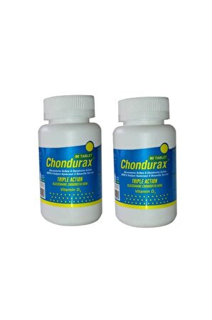 chondurax Glucosamine Glukozamin 90 Tablet 2 Li Paket