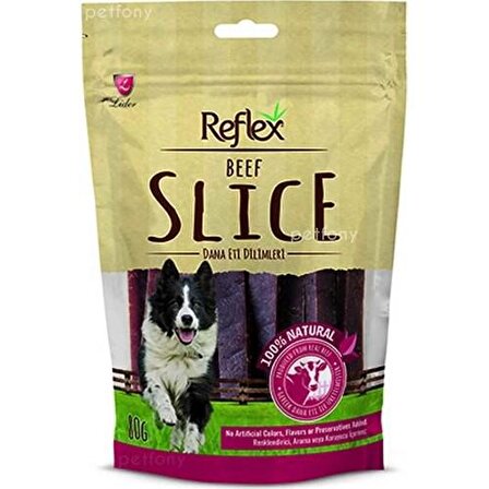 Reflex Beef Slice Sticks Biftekli Yetişkin Ödül Çubuğu 80 gr 