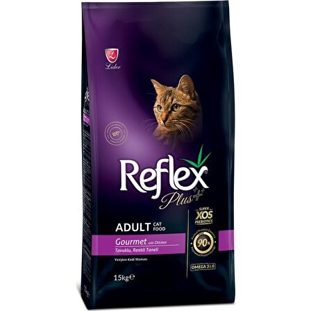 Reflex Gourmet Tavuklu Yetişkin Kedi Maması 15 Kg
