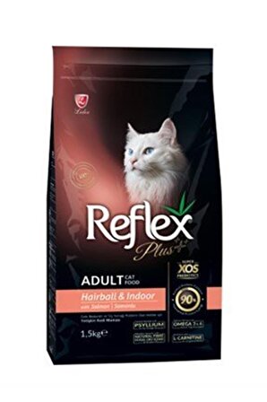 Reflex Plus Haırball Kediler İçin Somonlu Yetişkin Kedi Maması 1.5 Kg