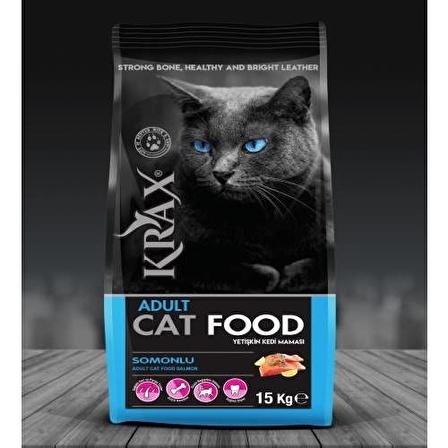 Krax Somonlu Kedi Maması 1 Kg AÇIK