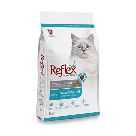Reflex Sterilised Salmon Rice Balıklı Kısırlaştırılmış Yetişkin Kedi Maması 2 Kg