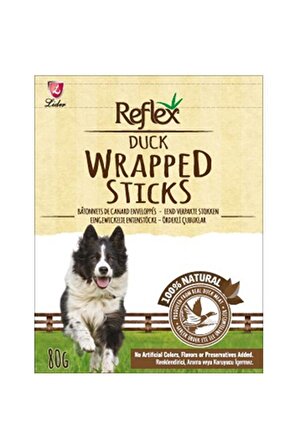 Wrapped Sticks Ördekli Köpek Ödül Çubukları 80 gr