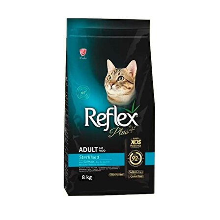 Reflex Plus Sterilised Kısırlaştırılmış Somonlu Kedi Maması 8 Kg