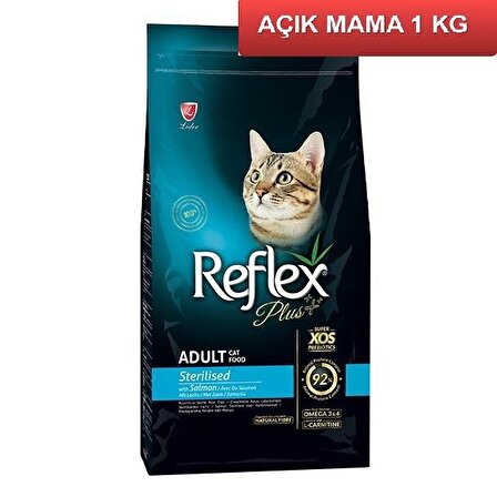 Reflex Plus Sterilised Somonlu Kısır Kedi Maması 1 Kg AÇIK