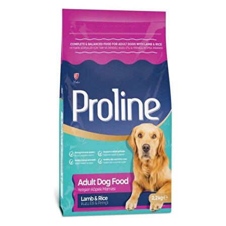 Pro Line Kuzulu Ve Pirinçli Yetişkin Köpek Maması 2,2 Kg