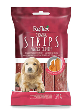 Reflex Chewing Strips Yavru Köpek Ödül ve Eğitim Maması 120 gr x 12 PAKET