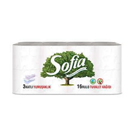 Sofia 3 Katlı 16'lı Tuvalet Kağıdı