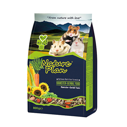 Nature Plan Hamster Yemi 800 Gr