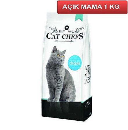 Cat Chefs Tavuklu Yetişkin Kedi Maması 1 Kg AÇIK