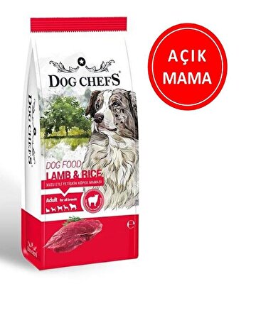 Dog Chefs Kuzu Etli Yetişkin Köpek Maması 1 Kg AÇIK