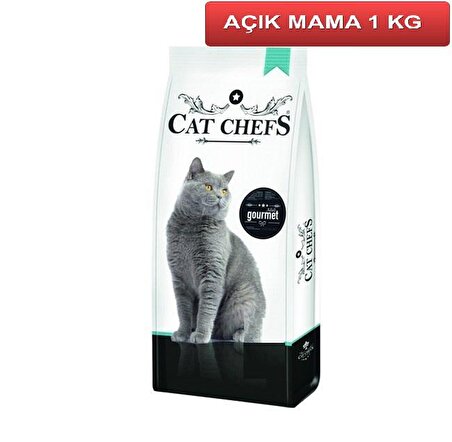Cat Chefs Gourmet Yetişkin Kedi Maması 1 kg AÇIK