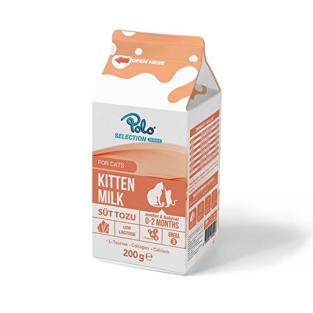 Polo Kitten Milk Kedi Süt Tozu 200 Gr