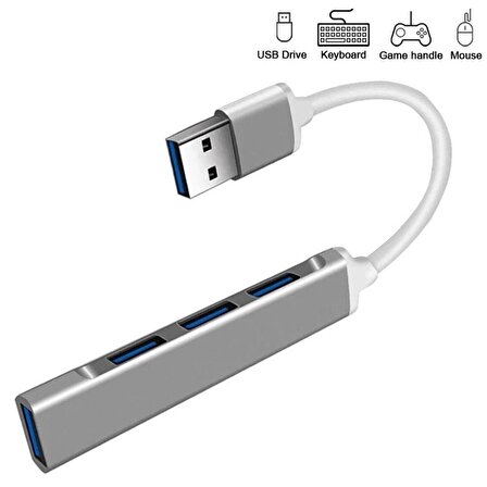 Daytona A-809 Macbook Uyumlu USB 3.0 To 4xUSB 3.0 Çoklayıcı Hub Adaptör-A-809-15579