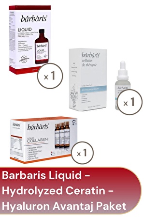 Barbaris Liquid Hydrolyzed Ceratin and Biotin Complex 200 ml