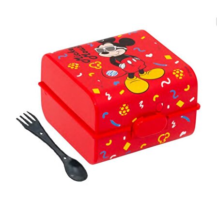 Beslenme Kutusu Gözlüklü Mickey Mouse Lisanslı