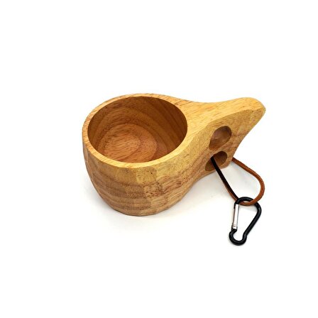 Rox Wood 001 Kuksa Ahşap Bardak Desenli