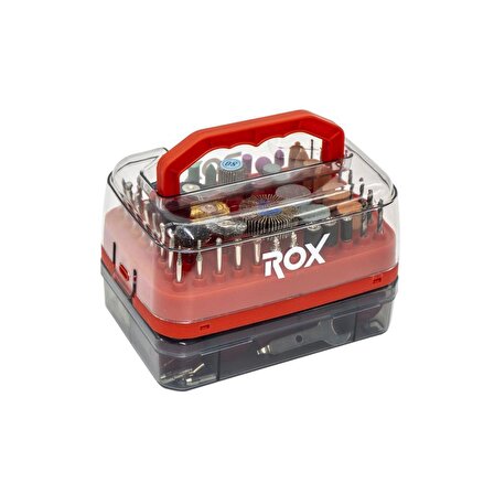 Rox 0097 Hobi Gravür Mini Aksesuar Seti 316 Parça Dremel Uyumlu