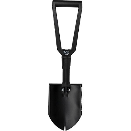 Rox Camping Plastik Sap Katlanır Kamp Küreği 59 Cm