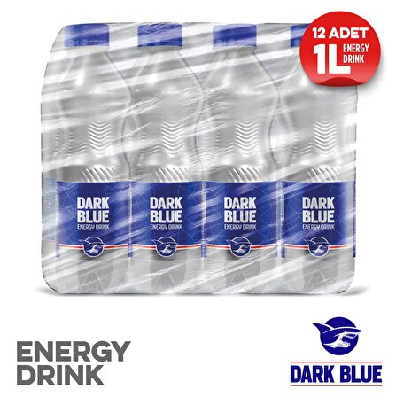 Dark Blue Energy Drink 12 x 1 Lt Enerji İçeceği