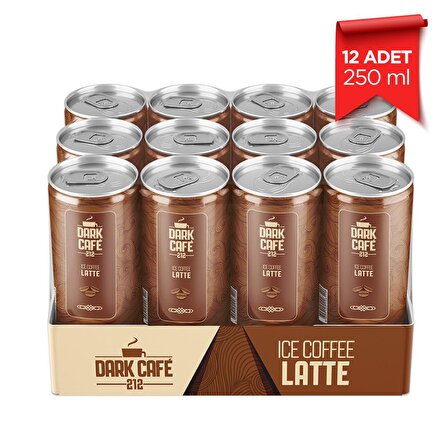 Dark Latte 250 ml 12'li Teneke 
