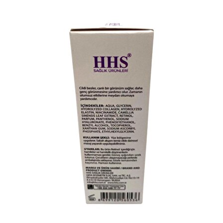 HHS Collagen Triple Lift Serumu Kolajen Panthenol Vit. ABCE 50ML