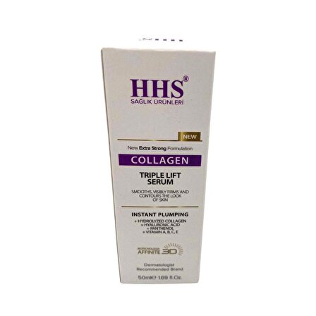 HHS Collagen Triple Lift Serumu Kolajen Panthenol Vit. ABCE 50ML