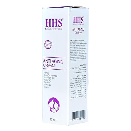 HHS Yaşlanma Karşıtı Mineral 30 Yaş + Gece-Gündüz Yüz ve Boyun Kremi 30 ml 