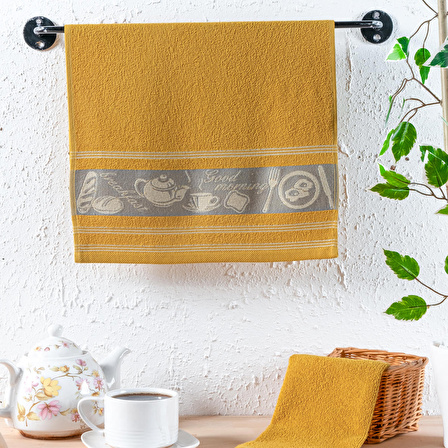 Schafer Home Himmel 2 li Kurulama Bezi 40x60 Cm-Hardal