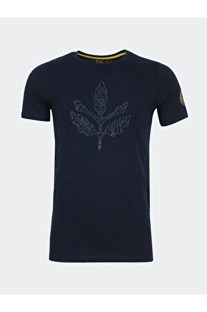 Fenerbahçe Orijinal Sıfır Yaka Lacivert T-Shirt 