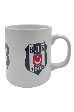 Beşiktaş Kupa Bjk Orijinal Lisanslı Mug, Özel Ahşap Kutulu