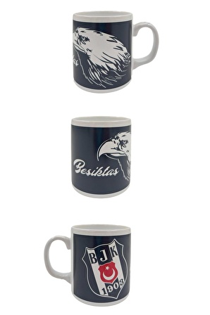 Beşiktaş Kupa Bjk Orijinal Lisanslı Mug, Özel Ahşap Kutulu