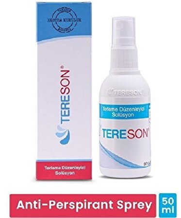 Tereson Antiperspirant Ter Önleyici Leke Yapmayan Sprey Deodorant 50 ml