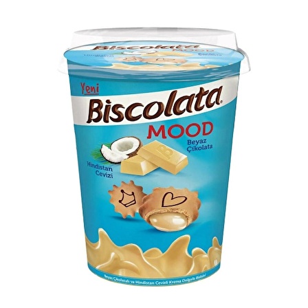 Şölen Biscolata Mood Hindistan Cevizli 125 Gr. (24'lü)