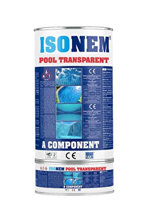 Isonem Pool Transparent Şeffaf Havuz Boyası 4,5 Kg (A+B Komponent)