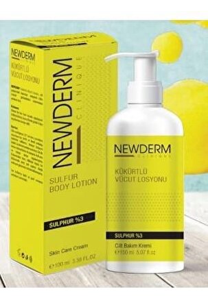 NewDerm Nemlendirici Tüm Cilt Tipleri için  Vücut Kremi 100 ml 
